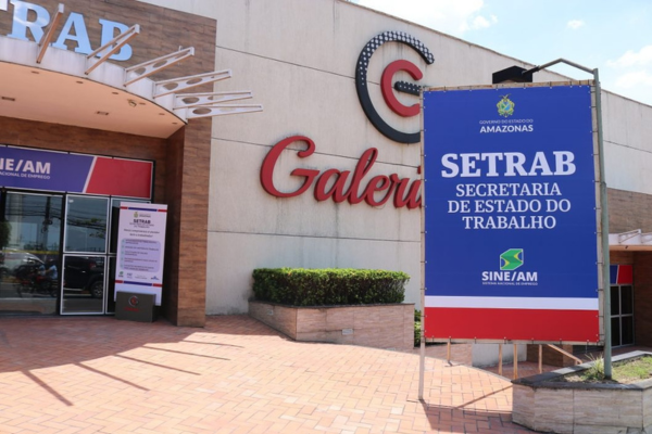 Sine Amazonas oferece 86 vagas de emprego nesta segunda-feira (10)