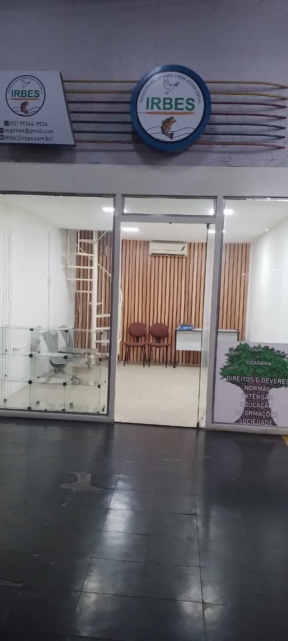 Conheça a sede do IRBES! Localizada no Shopping Cecomiz – Manaus-Am.