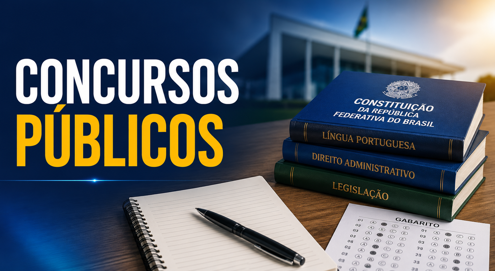 Prefeitura abre inscrições para concurso com 52 cargos e salários de até R$ 22 mil